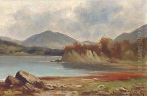 A lakeland landscape; and Another similar by James William Wells