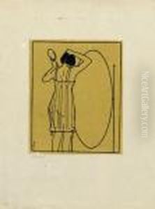 Le Miroir Ovale by Jean Emile Laboureur