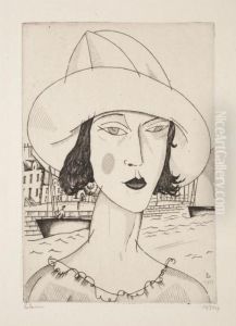 Jeune Fille Au Chapeau Blanc Jeune Fille Au Chapeau Blanc
