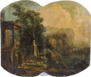 Le Retour De La Peche. by Charles Francois Lacroix de Marseille