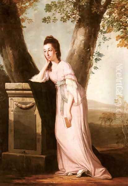 Portrait of a Lady, said to be Thesesa Parker (1744-1775), Wife of John Parker, Later Lord Borington - view 1