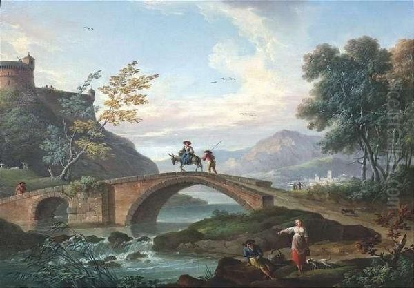 Landscape With A Bridge - view 1