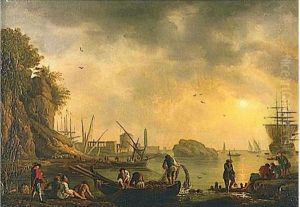 Harbor With Fishing Boats