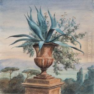 From The Villa Borghese Gardens by Thorald Laessoe