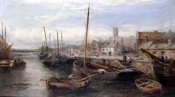 Peel, Isle of Man, 1887-88 - view 1