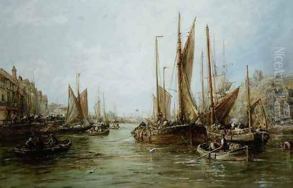 Quayside with Fishing Boats - view 1