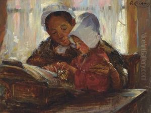 The Bruges Lacemaker by Annie Rose Laing