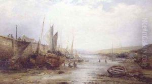 Peel Harbour, c.1890 by William Edward Webb