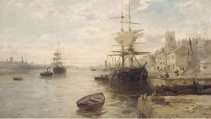 On the Medway by William Edward Webb