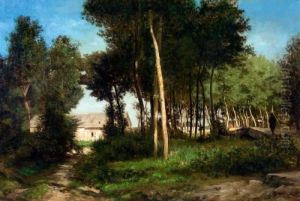 Wandelaars Aan De Bosrand