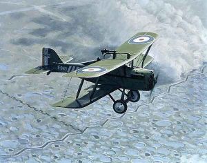 Royal Aircraft Factory SE5, single seater with Vickers and Lewis gun, powered by Hispano-Suiza, 1914-18 by B. Withams