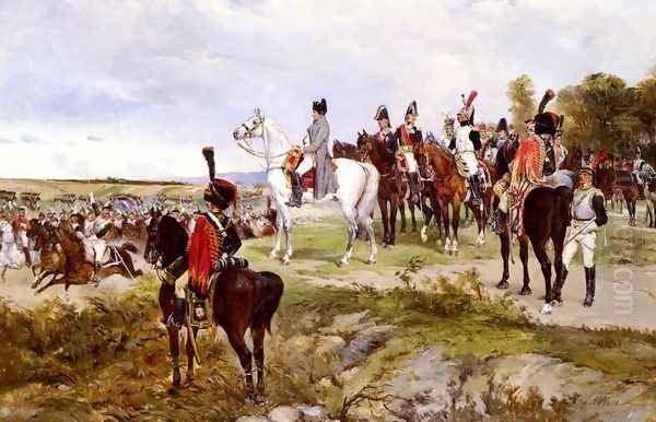 Napoleon Watching The Battle Of Friedland, 1807 - view 1