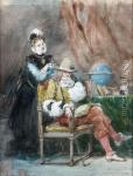 La Jeune Veuve, D'apres Jean De La Fontaine - view 1