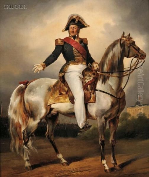 Equestrian Portrait Of Louis Philippe - view 1