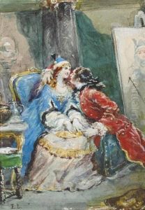 A Scene From Moliere's Le Sicilien