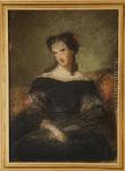 Retrato De La Emperatriz Eugenia De Montijo. - view 1