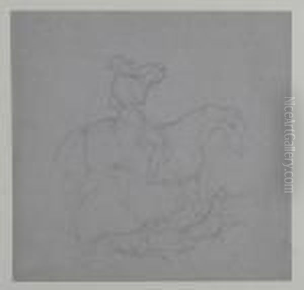 Homme A Cheval - view 1