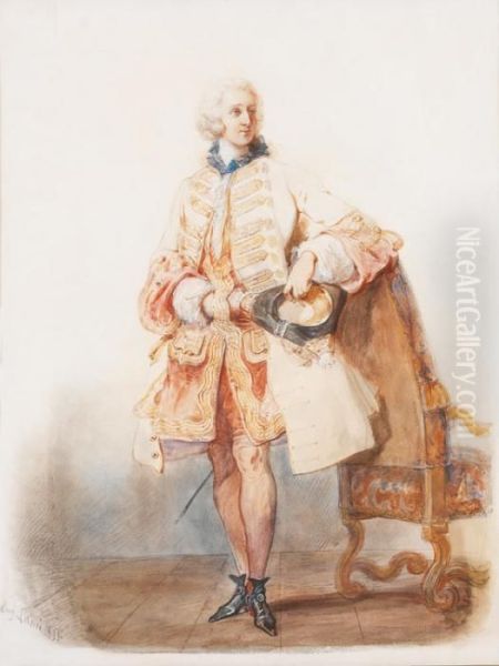 Portrait D'homme En Habit - view 1