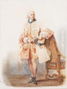 Portrait D'homme En Habit