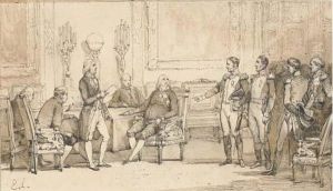 Charles-maurice De Talleyrand-perigord by Eugene Louis Lami