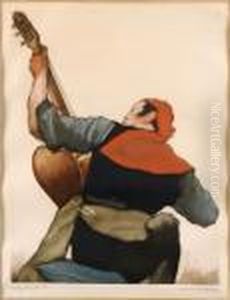 Le Guitariste by Maurice Langaskens