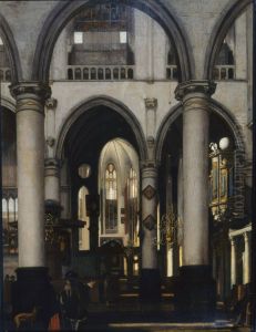 Interior of a Church by Emanuel de Witte
