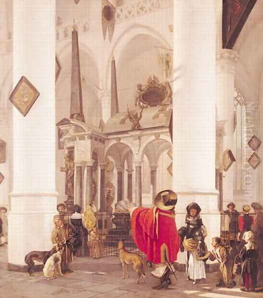 Interior of the Nieuwe Kerk, Delft, 1656 - view 1
