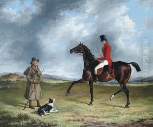 A Sportsman Thrown Out, Enquiring Of A Shepherd by George Henry Laporte