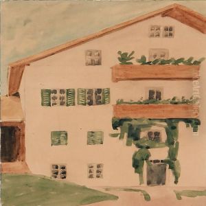 Hus I Umhausen by Niels Larsen Stevns