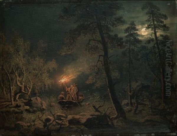 Ljusterfiske I Mansken - view 1