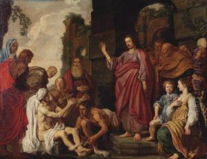 The Raising Of Lazarus by Pieter Lastman