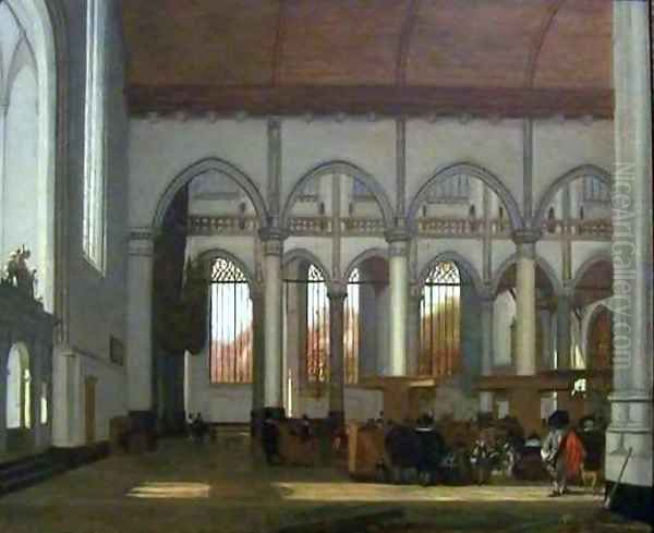 Interior of the Oude Kerk - view 1