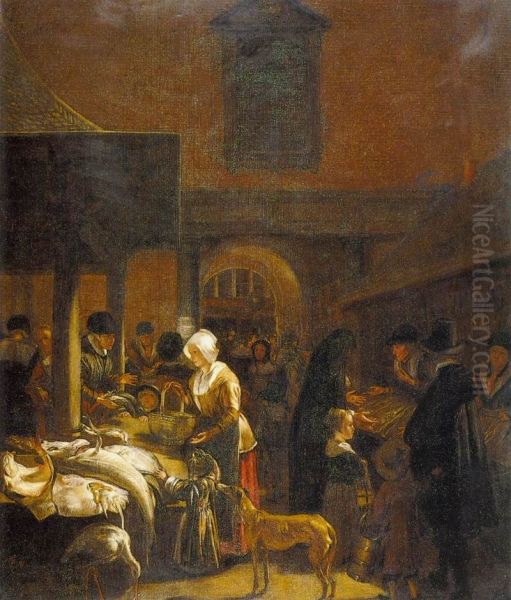 The Old Fish Market on the Dam, Amsterdam - view 1