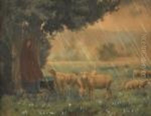 Pastoral Scene by Georges Laugee