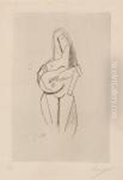 La Femme A La Guitare - view 1