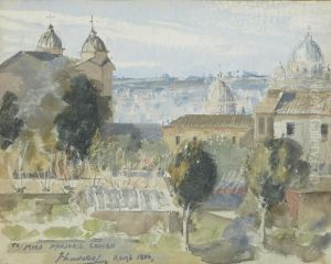 Rome From The Roof-tops by John Lavery