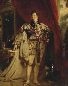 Portrait Of King George Iv by Sir Thomas Lawrence