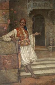 Sayyes En Tenue De Ceremonie by Jean Baptiste Paul Lazerges