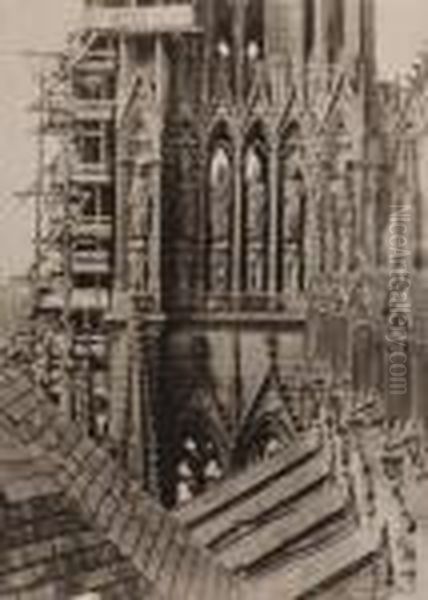 Cathedrale De Rheims - view 1
