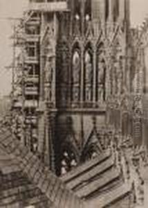 Cathedrale De Rheims by Henri Le Secq