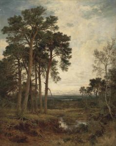 The Weald Of Surrey by Benjamin Williams Leader