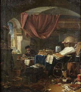 The Alchemists Laboratory by Thomas Wyck