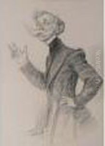 Portrait De Mr Georges Chepfer by Charles Leandre