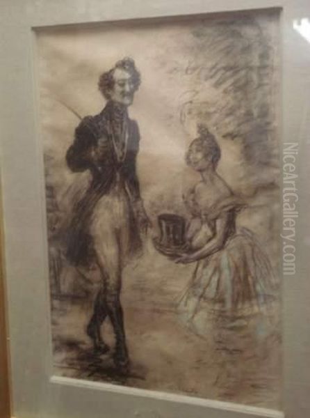 Dompteur Et Danseuse. - view 1