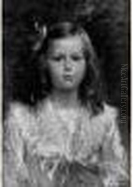 Portrait De Jeune Fille En Buste - view 1