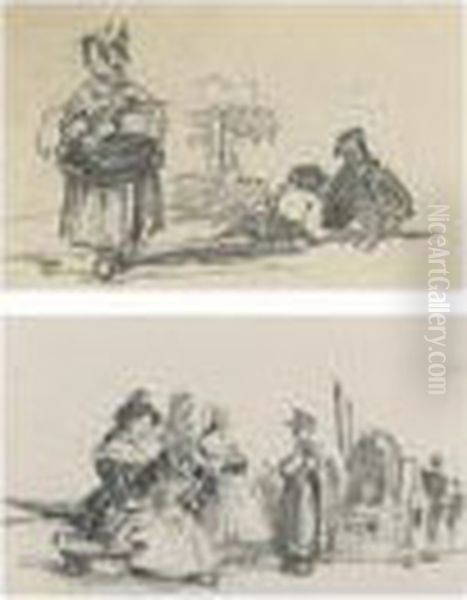 A Seated Figure Reading - view 1