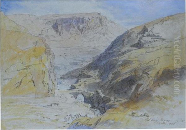 The Gorge At Suk Wady Barada, Lebanon - view 1