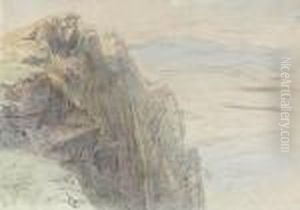 Monte Generoso, Switzerland by Edward Lear