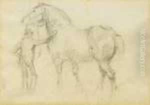 Studies Of Men And Horses by Raymond Louis Lecourt