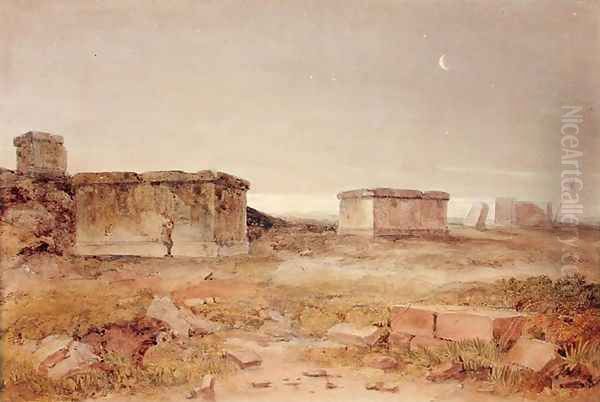 Ancient Sarcophagi, Galatea, at Dawn, 1823 - view 1